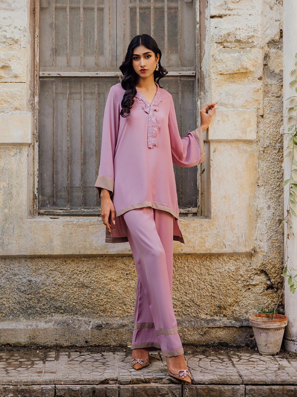 Versatile pink outfit