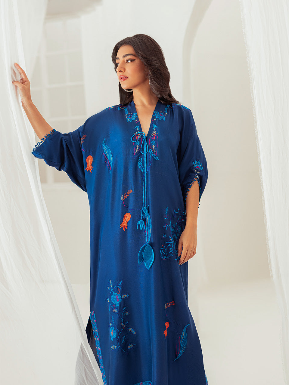 Versatile royal blue outfit