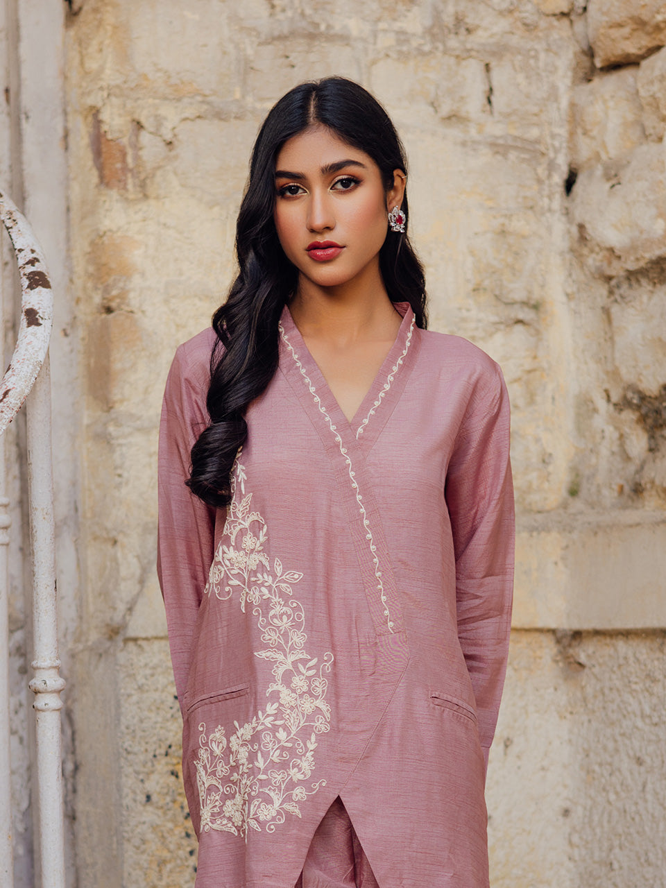 Korean raw silk ensemble