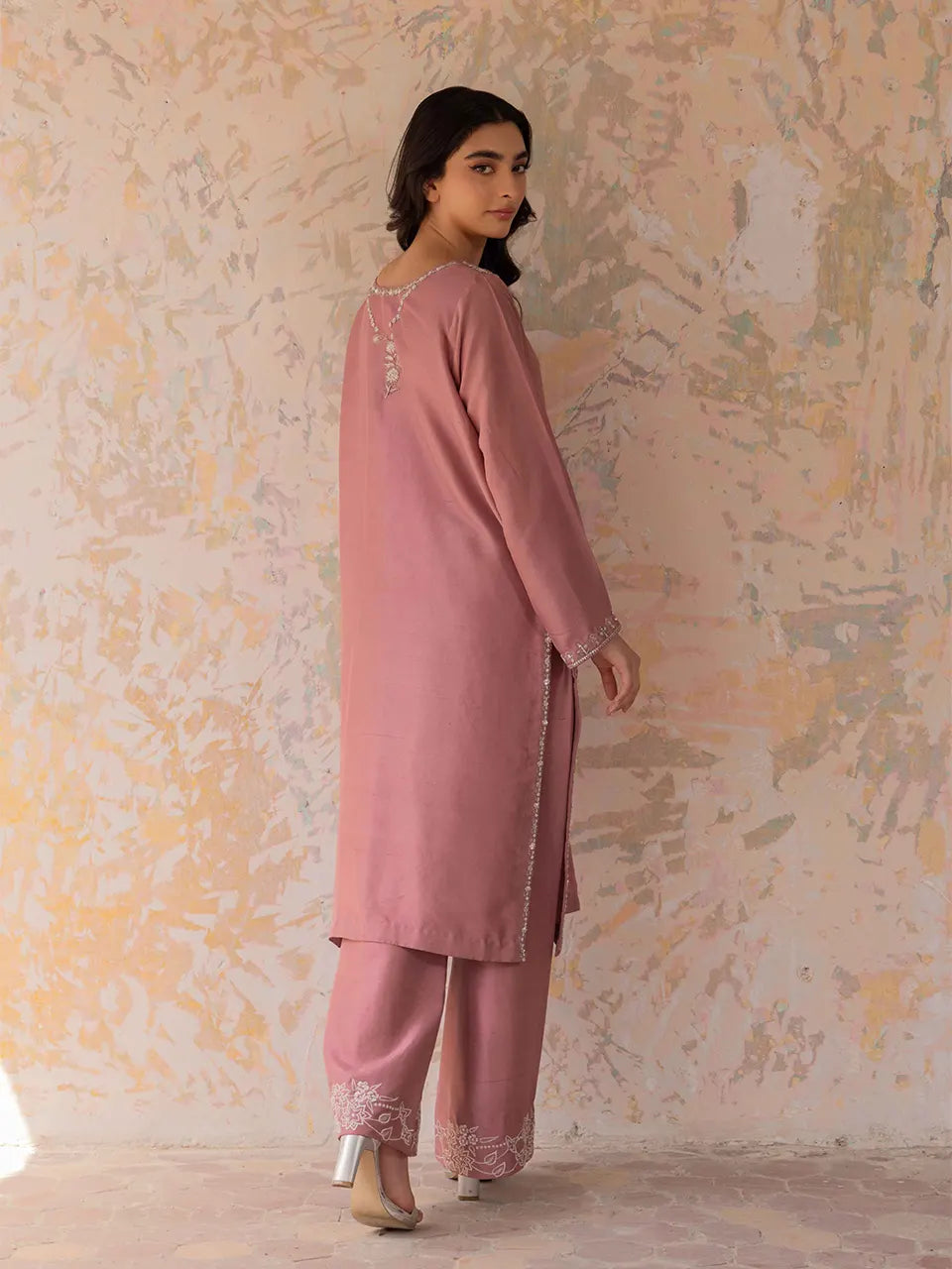 Light blush kurta