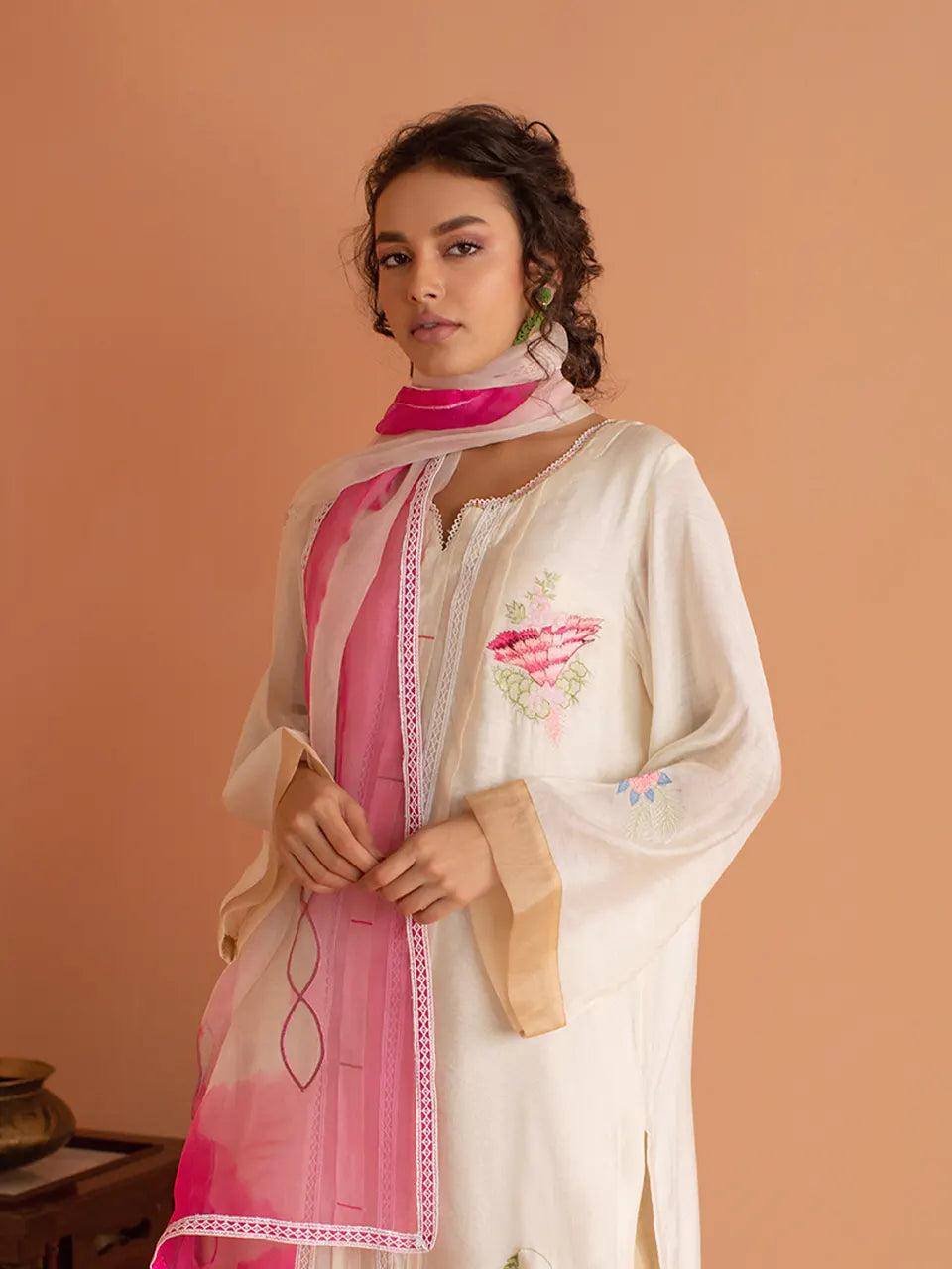 Designer shaded dupatta