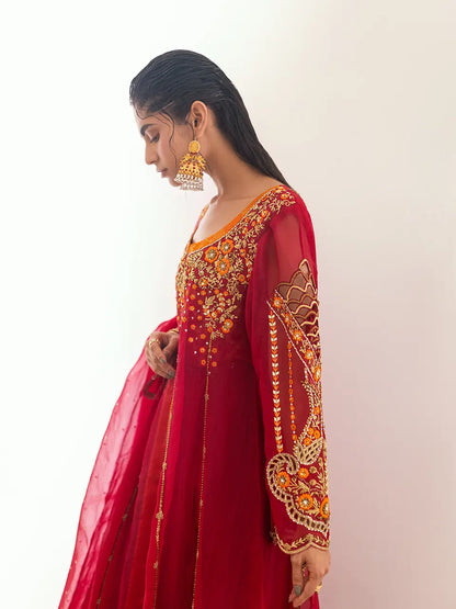 Resham embroidery details